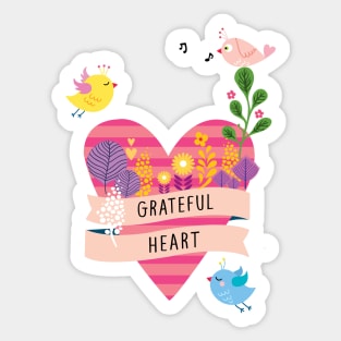 Heart Garden Sticker